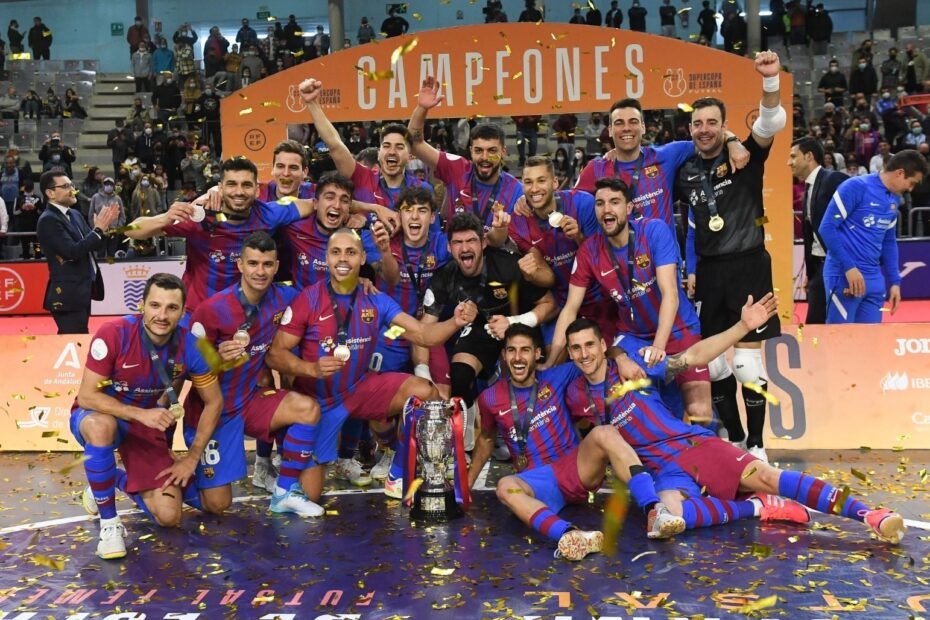 El F.C. Barcelona gana su segunda liga Futsal consecutiva