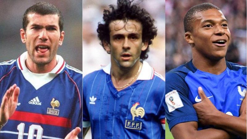 Los mejores jugadores franceses de la historia