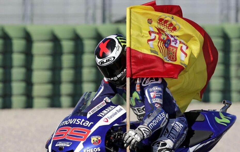 Lorenzo tricampeón del mundo de MotoGP