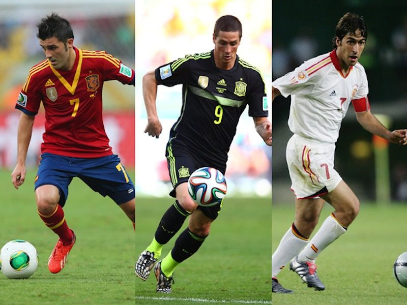 Mejores delanteros españoles de la historia